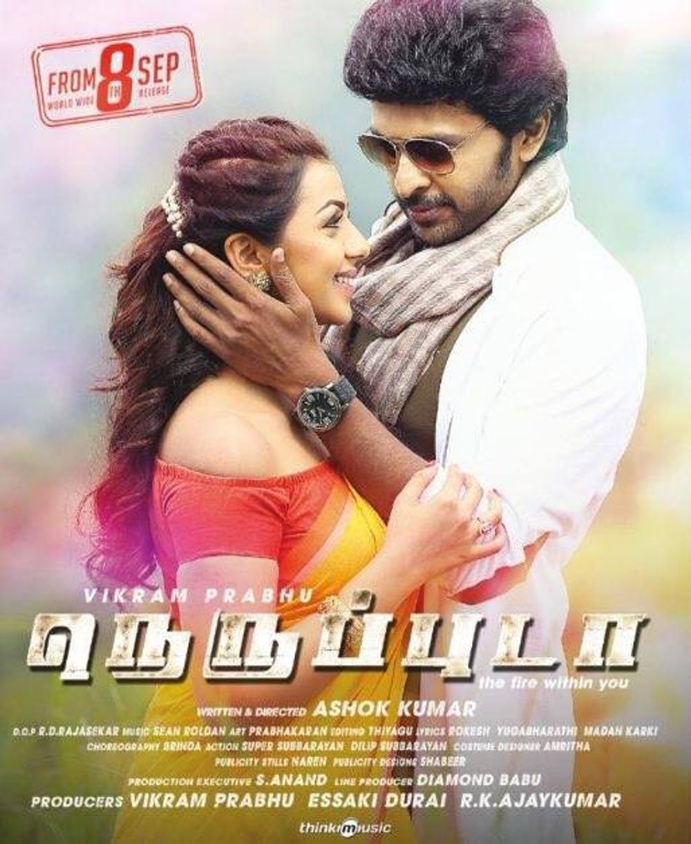 Neruppuda 2017 ORG Hindi Dubbed 350MB HDRip 480p Free Download