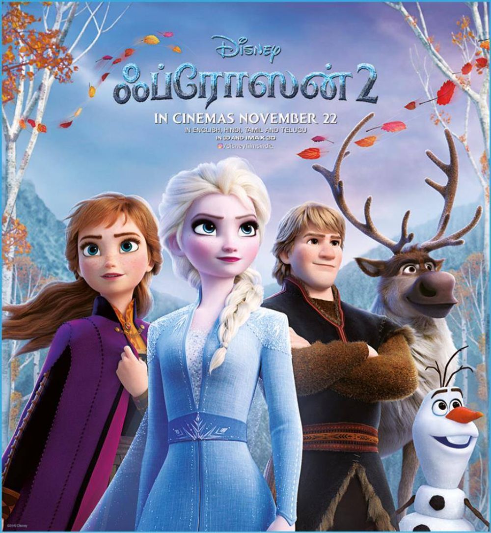 Frozen 2 Tamil Dubbed 2019 HD Full Movie Download, Frozen ...