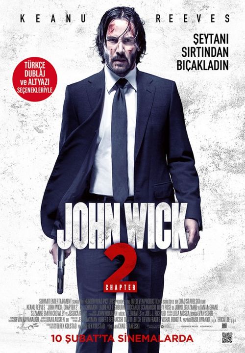  John Wick: Chapter 2 [DVD] : Keanu Reeves, John Leguizamo,  Common, Peter Stormare, Laurence Fishburne, Ian McShane, Bridget Moynahan,  Ruby Rose, Franco Nero, Chad Stahelski, Basil Iwanyk, David Leitch, Chad  Stahelski