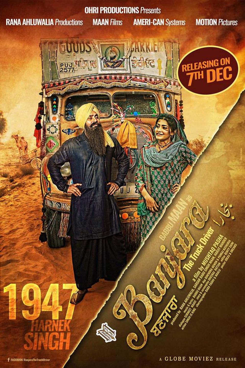Banjara – The Truck Driver (2018) Punjabi Movie 1080p 720p 480p CHTV HDRip Free Download
