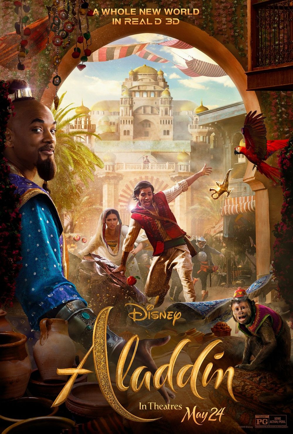 Aladdin movie streaming on sale free