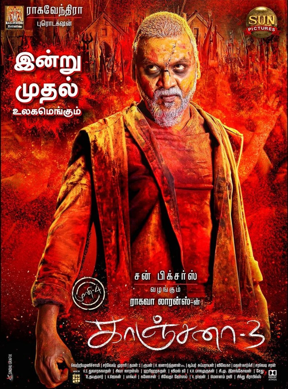 Kanchana 3 full on sale movie free download