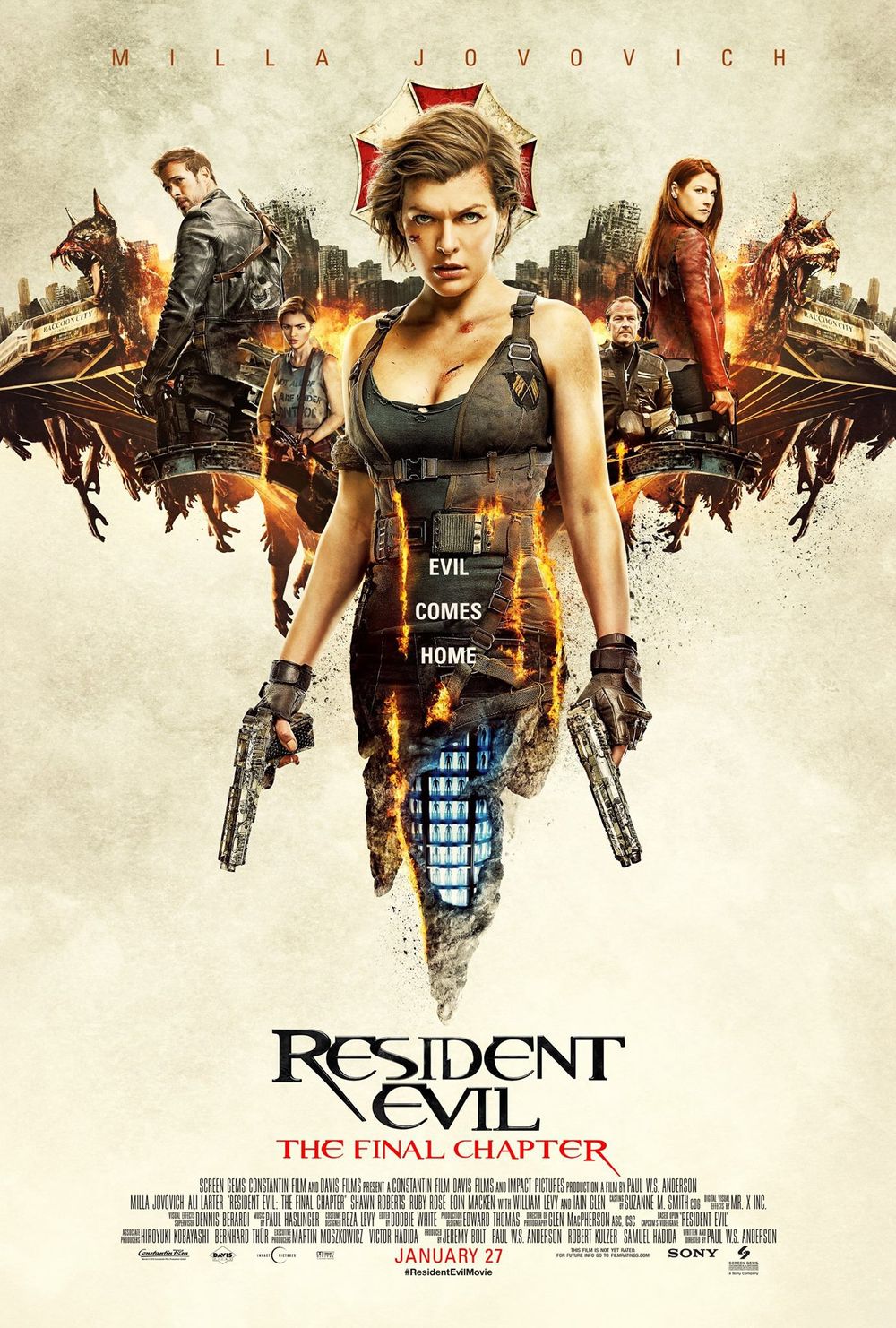 Resident Evil The Final Chapter (2016) Tamil Dubbed HD ...