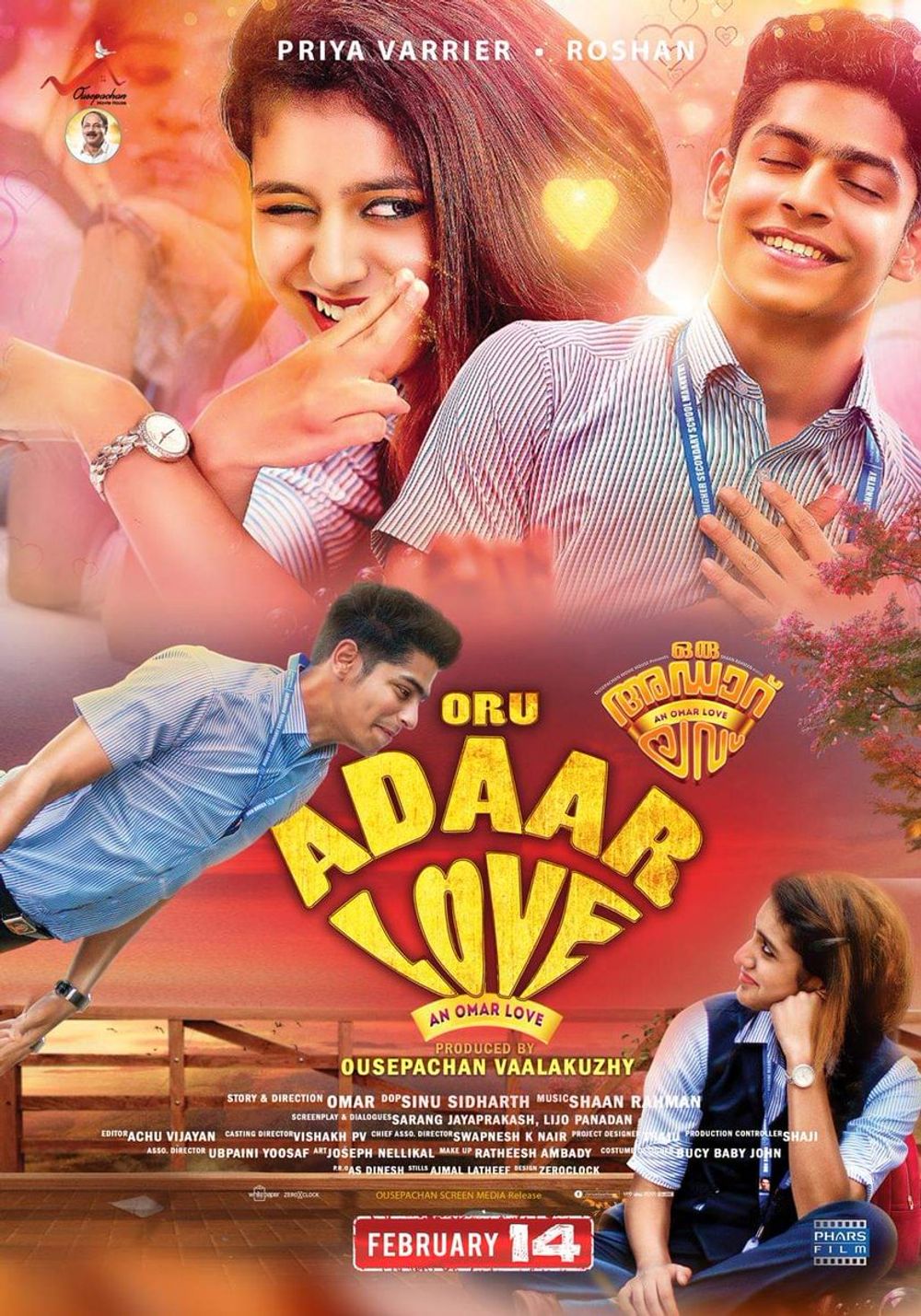 Oru adaar love full movie online on sale with english subtitles